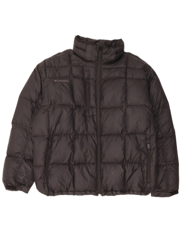 Jachetă căptușită Columbia pentru bărbați UK 44 2XL Nylon negru