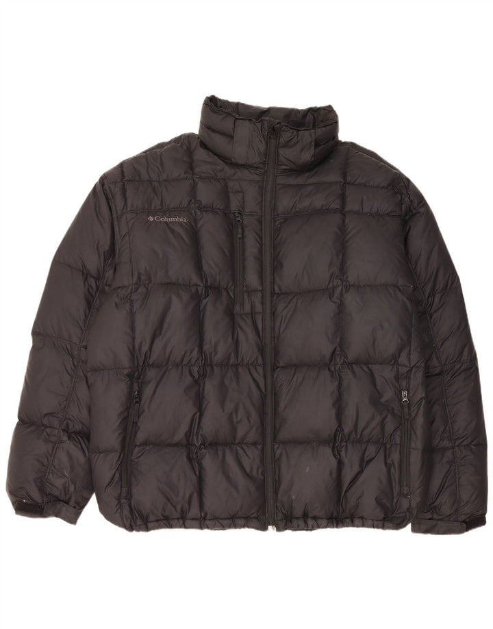 Jachetă căptușită Columbia pentru bărbați UK 44 2XL Nylon negru