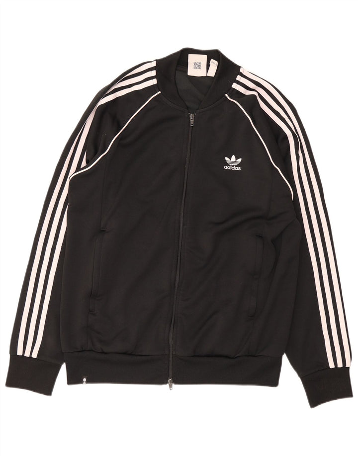 Jachetă de trening pentru bărbați Adidas, mare, negru, poliester