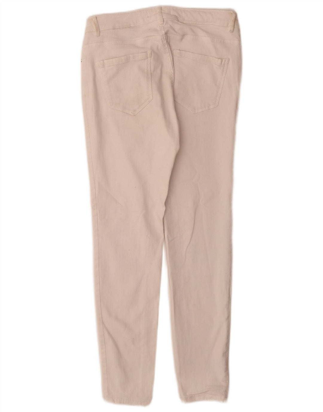 Blugi slim dama Zara EU 40 Medium W30 L28 Bumbac alb