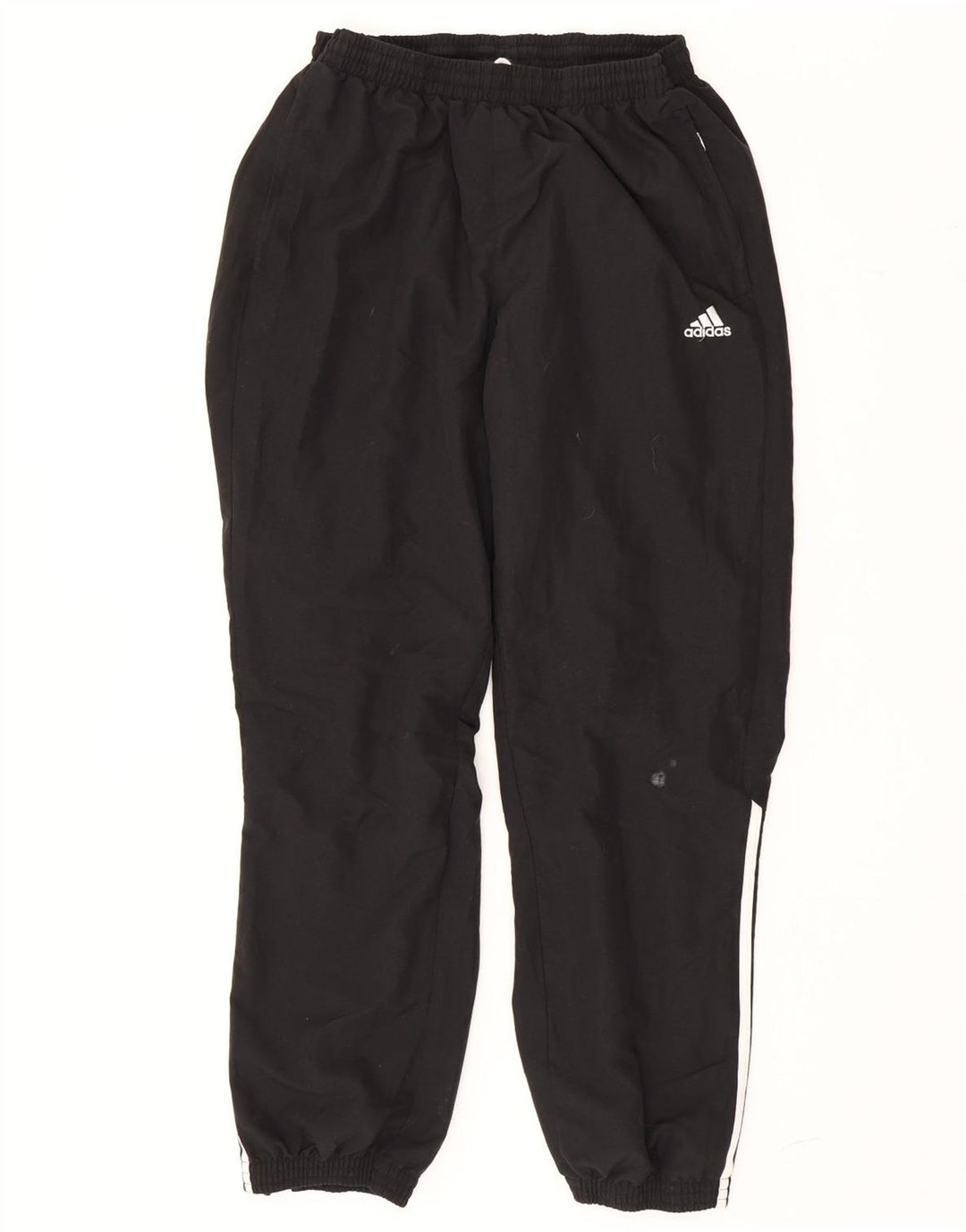 Pantaloni de trening pentru bărbați Adidas Pantaloni de jogging, mari, negru, poliester