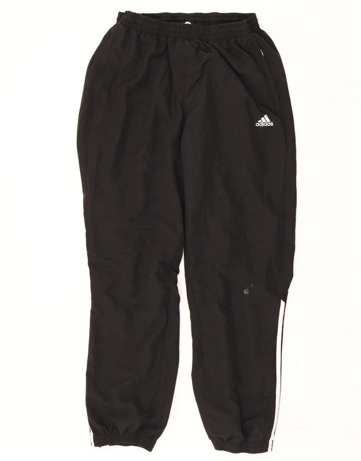 Pantaloni de trening pentru bărbați Adidas Pantaloni de jogging, mari, negru, poliester