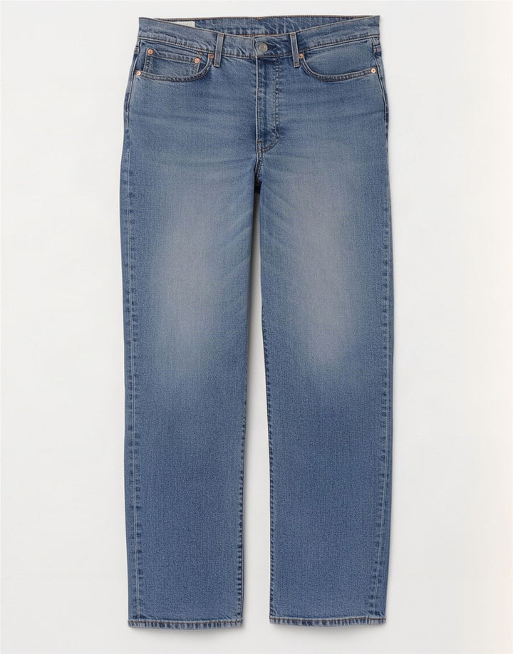 Blugi drepti pentru bărbați Levi's 514 W34 L30 Bumbac albastru