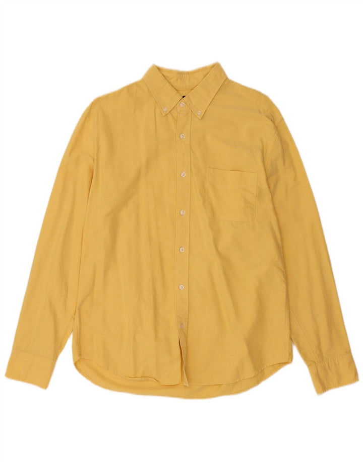 Cămașă pentru bărbați J. Crew Mărimea 16 1/2 mare din bumbac galben