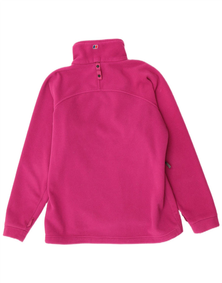 Jachetă fleece pentru femei Berghaus UK 14, mare, roz, poliester