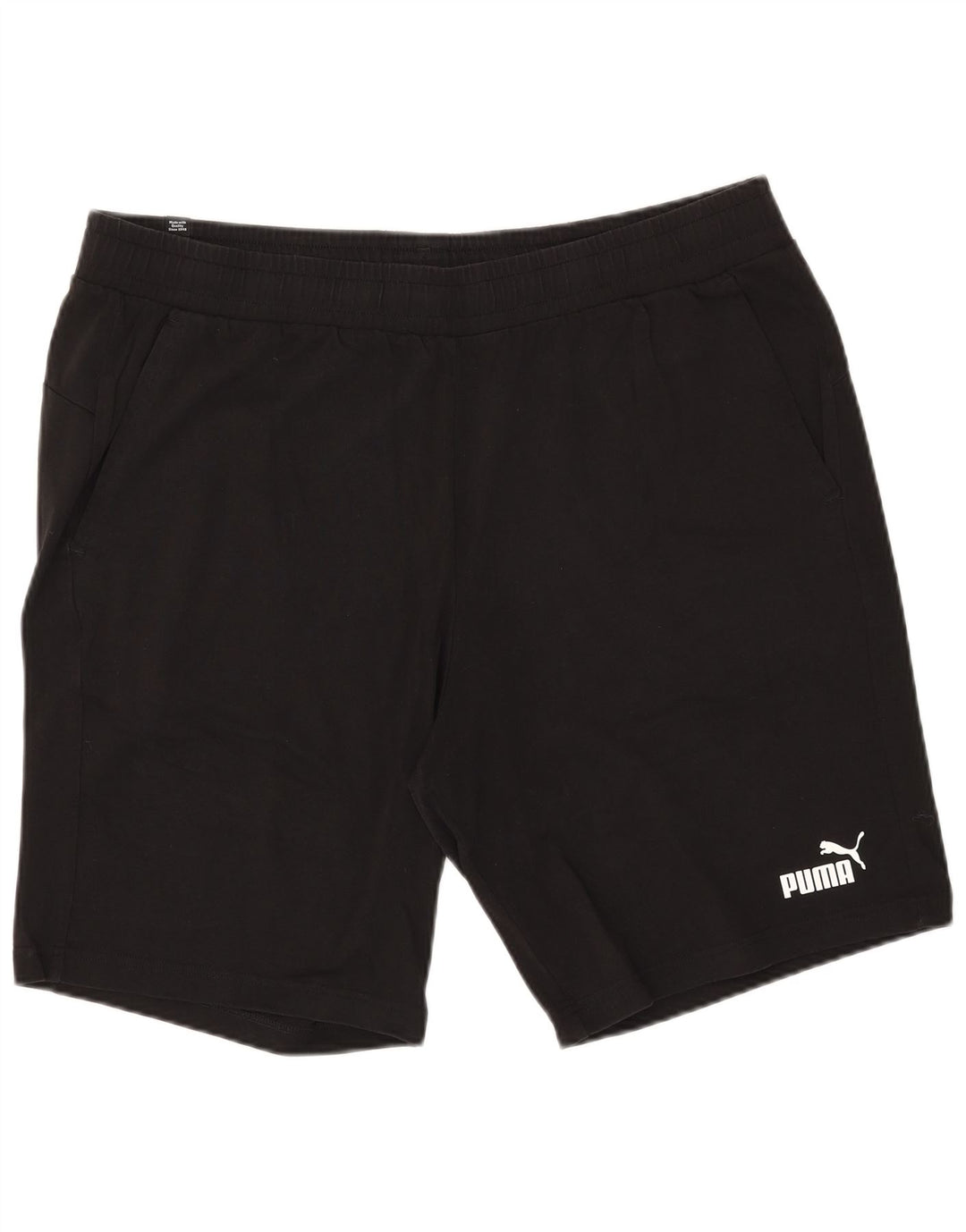 Pantaloni scurți sport pentru bărbați Puma 2XL, bumbac negru
