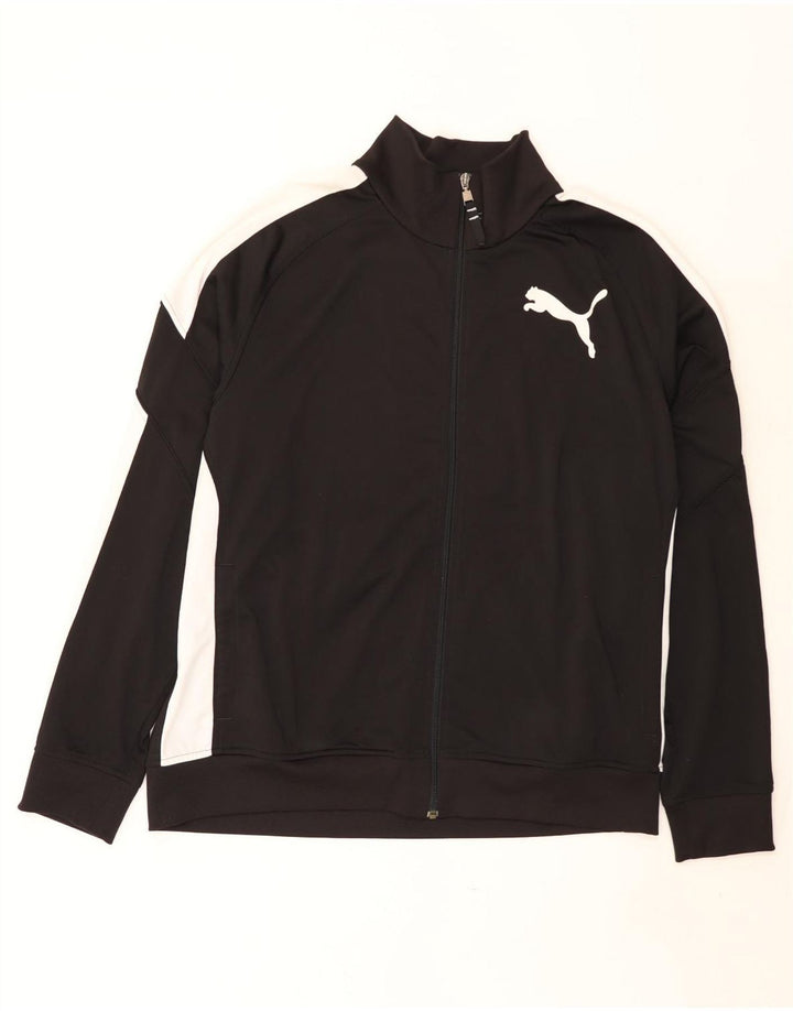 Jachetă de trening pentru bărbați Puma, XL, poliester color bloc negru