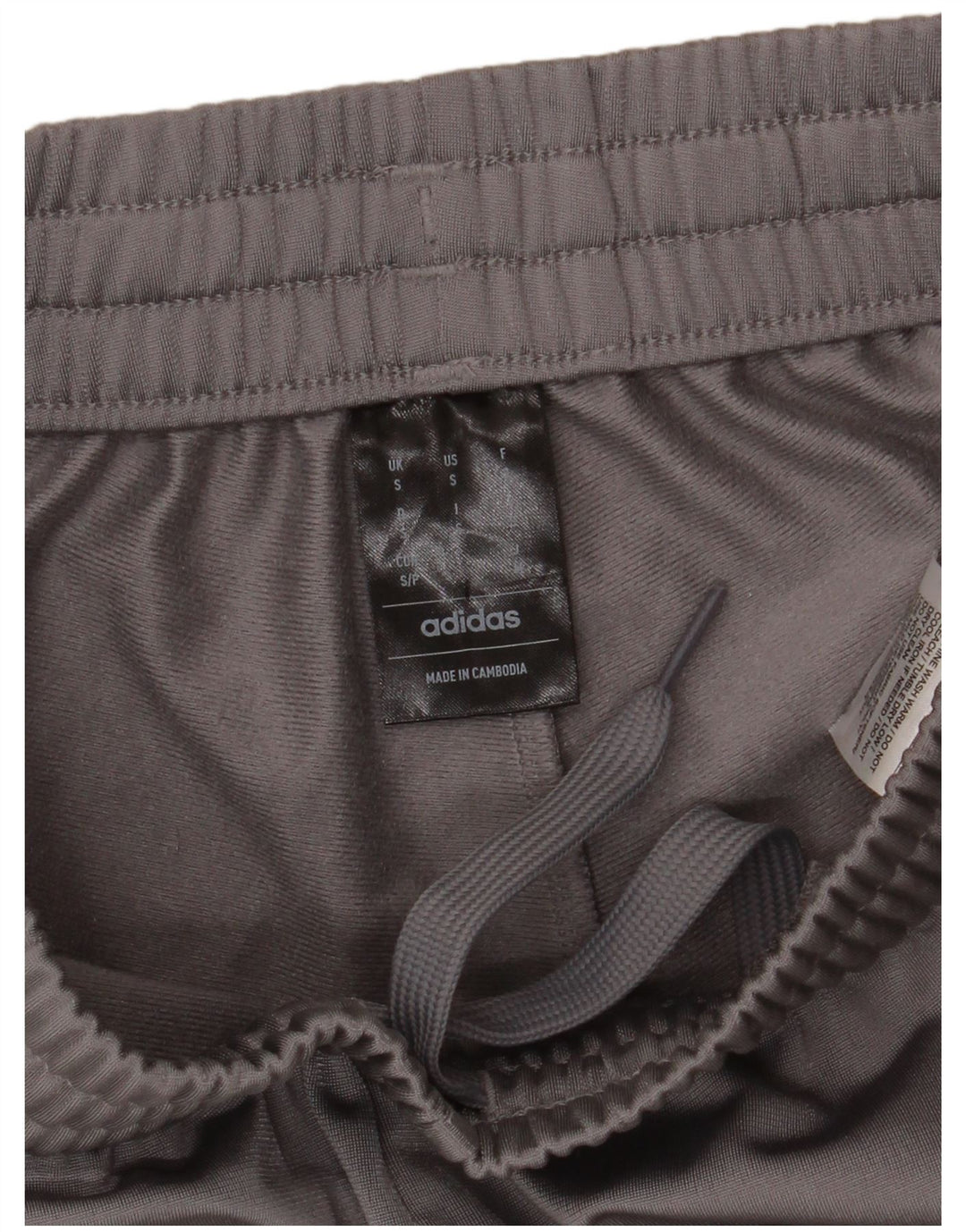 Pantaloni de trening cu grafic pentru bărbați Adidas Pantaloni de jogging Mici, gri, poliester