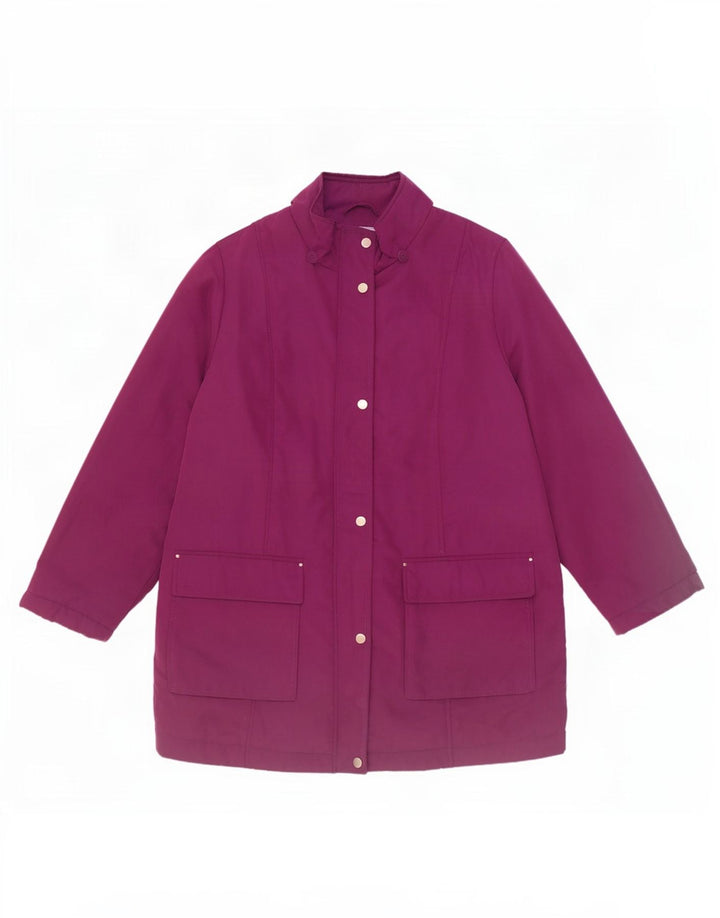 Jachetă de vânt pentru femei Marks & Spencer UK 16 Poliester violet mare