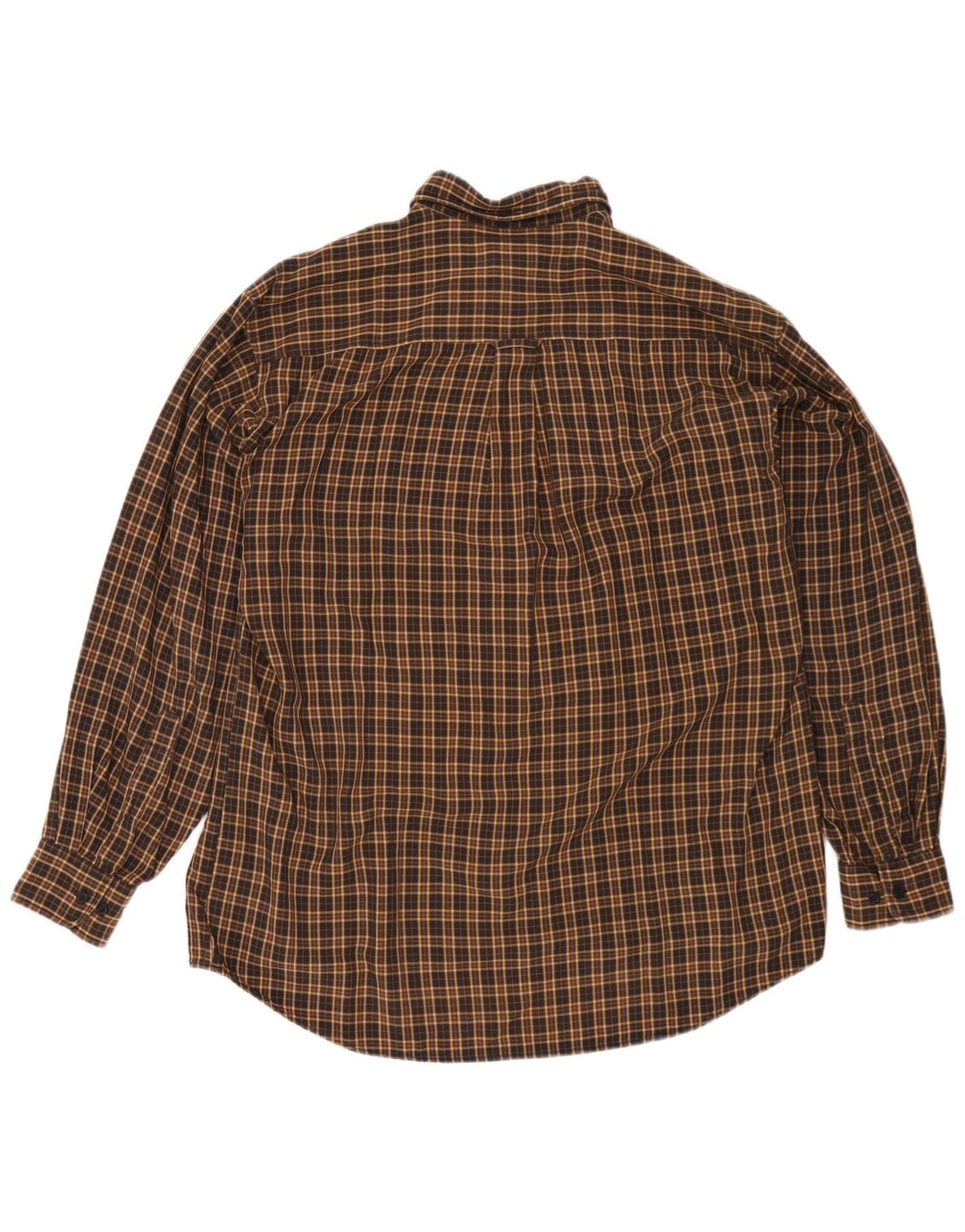 Cămașă Camel Active pentru bărbați din flanel, cu carouri mari, maro
