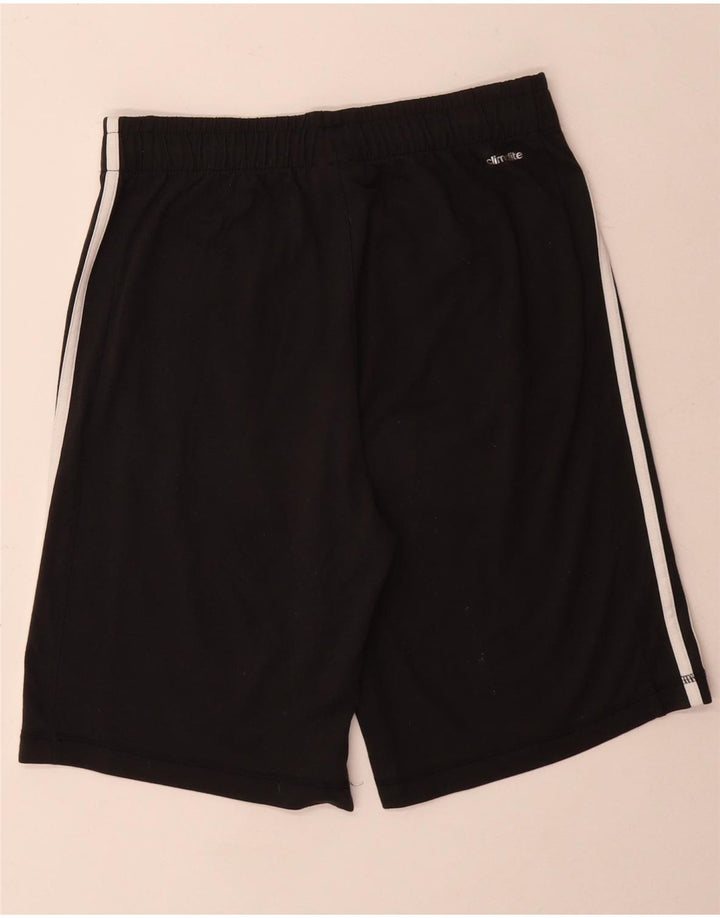 Pantaloni scurți sport adidas Climalite pentru bărbați, poliester negru mic