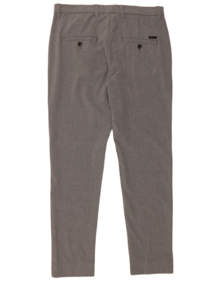 Pantaloni chino Jack & Jones Marco Slim Fit pentru bărbați L32 L30 poliester gri