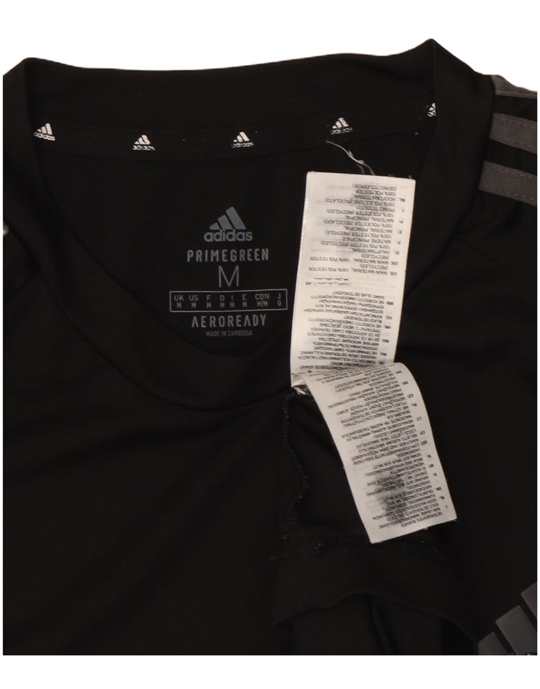 Tricou pentru bărbați Adidas Aeroready Top Mediu Poliester Negru