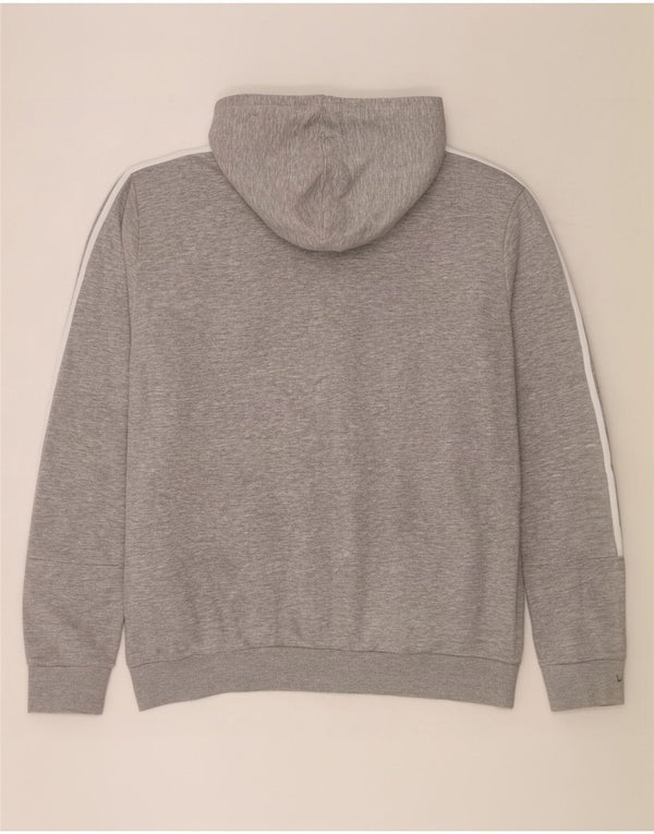 Pulover Adidas pentru bărbați, cu fermoar, 2XL, bumbac cu pete gri