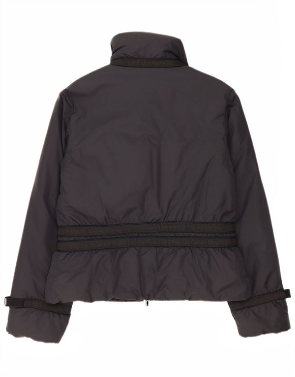 Jachetă Windbreaker cu grafică Les Copains pentru femei IT 44 Medium Black