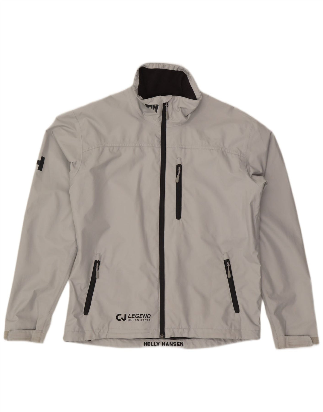 Jachetă de ploaie grafică pentru bărbați Helly Hansen UK 40, mare, gri, poliester