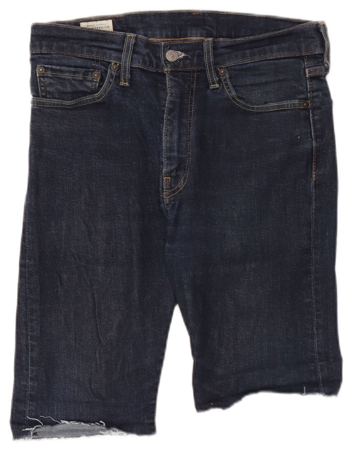 Pantaloni scurți Levi's 510 Denim W32 Medium Bluemarin Bumbac
