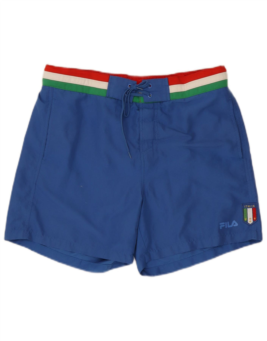 Pantaloni scurți de înot Fila pentru bărbați, mari, albastru, poliester color bloc