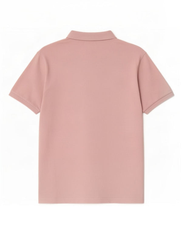 Tricou polo pentru bărbați Gant, bumbac roz mare
