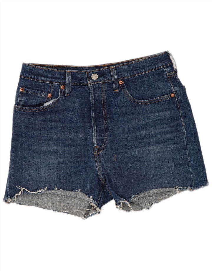 Pantaloni scurți Levi's 501 Denim W29, bumbac albastru mediu