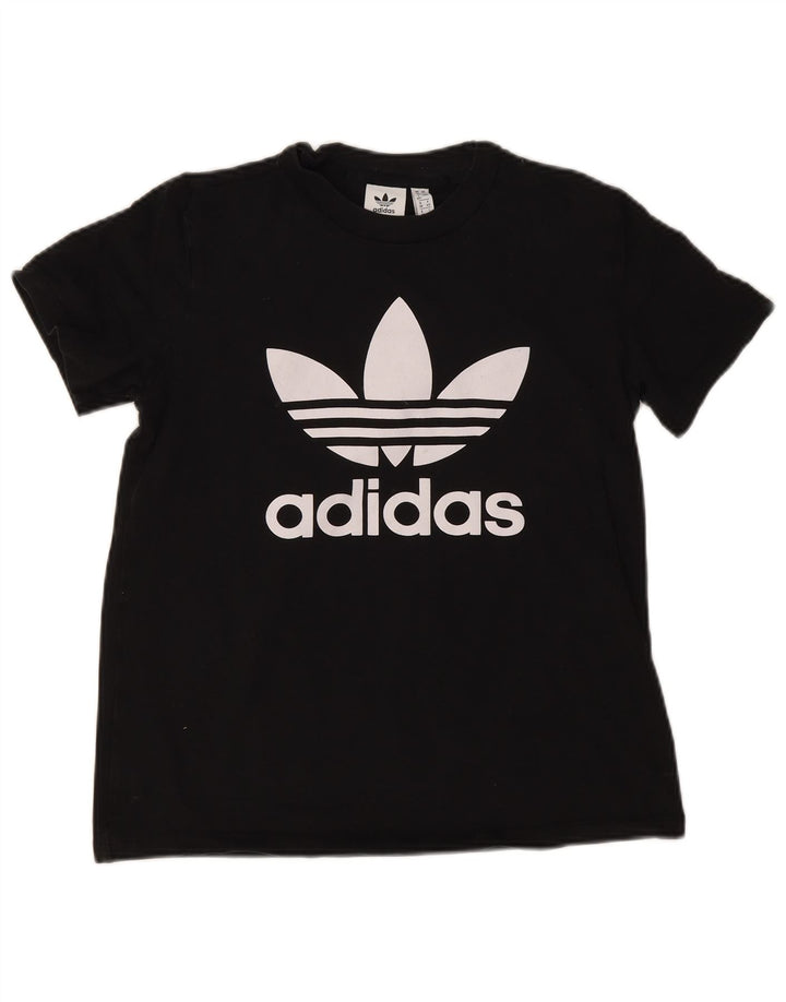 Tricou grafic Adidas pentru femei Top UK 12 Medium Negru