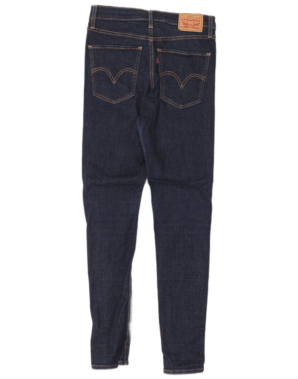 Blugi super skinny Levi's Mile High pentru femei W29 L30 bumbac bleumarin