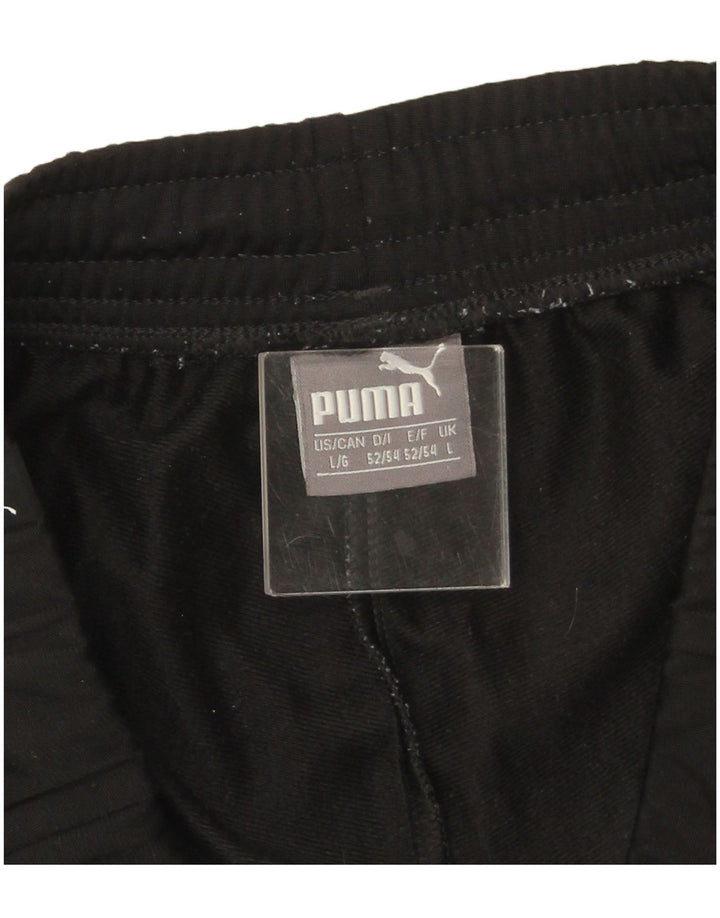 Pantaloni de trening Puma pentru bărbați, mari, negri, color block
