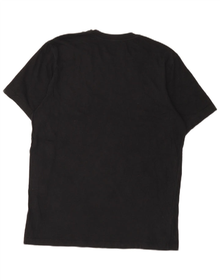 Tricou pentru bărbați Nike Top Mediu Negru Bumbac