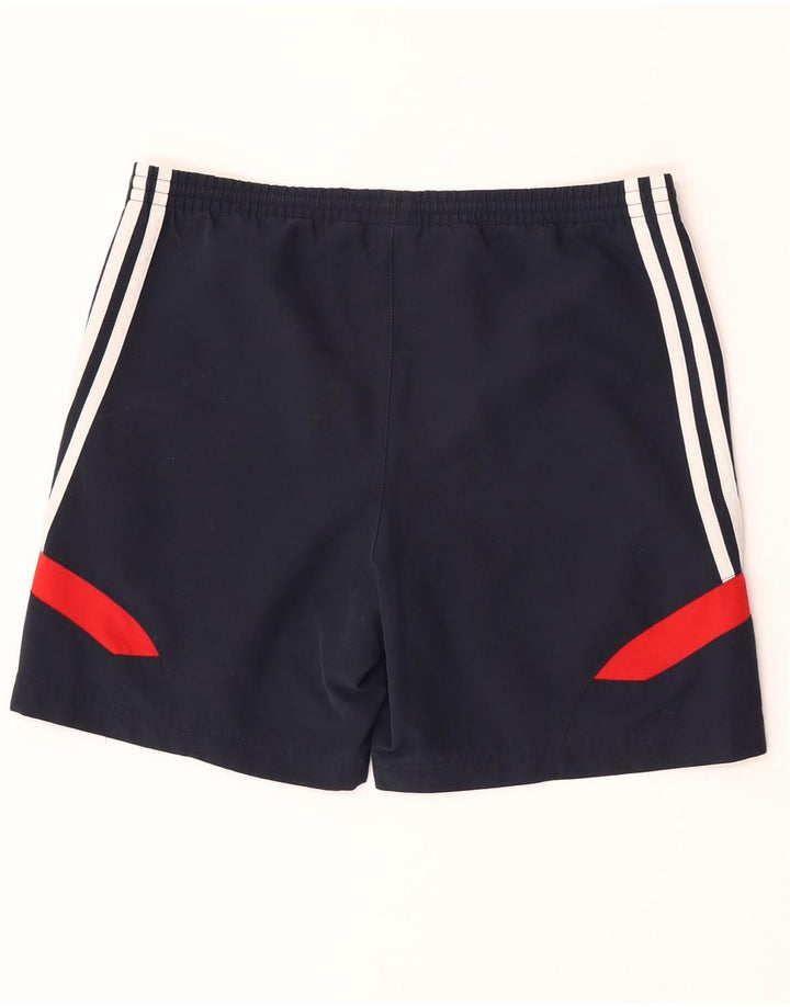 Pantaloni scurți sport pentru băieți Adidas 13-14 ani poliester bleumarin