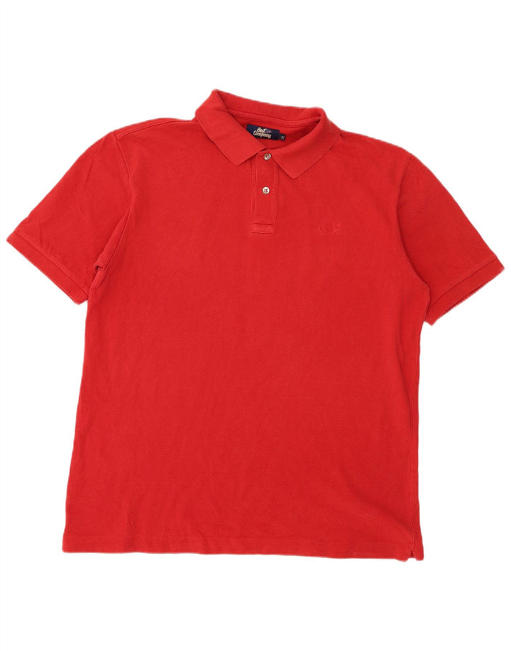 Tricou polo pentru bărbați Best Company XL, roșu