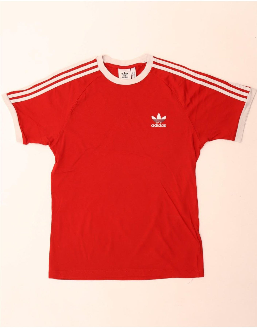 Tricou pentru bărbați Adidas Top Medium Red Bumbac