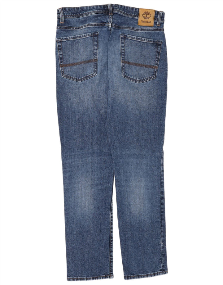 Blugi slim pentru bărbați Timberland W32 L32 bumbac albastru