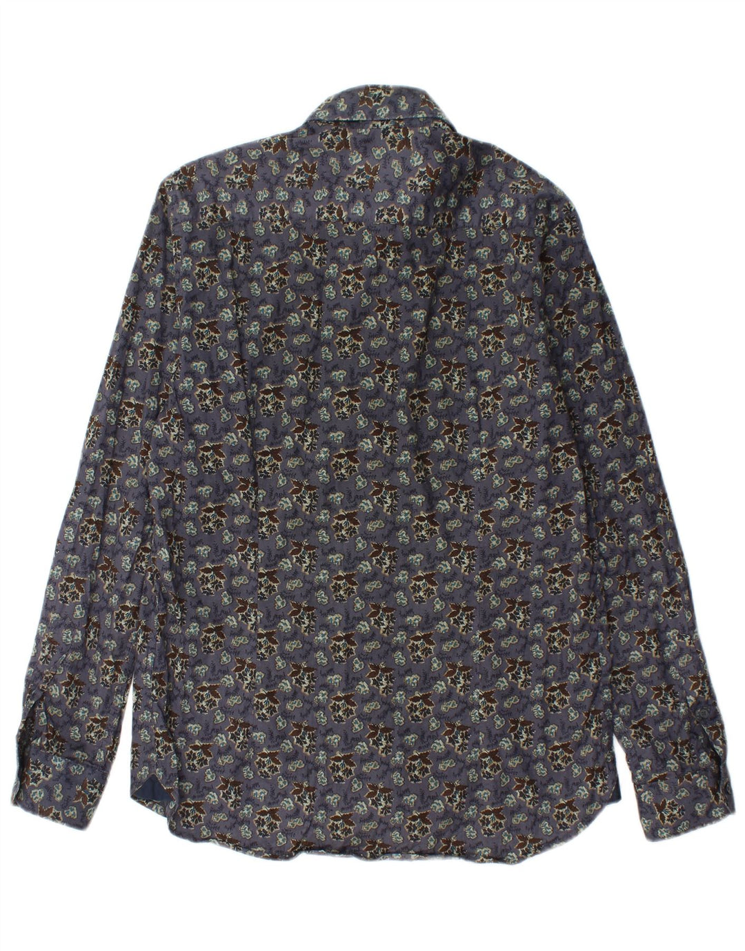 Cămașă pentru bărbați CARRERA Bumbac Floral Purpuriu Mediu