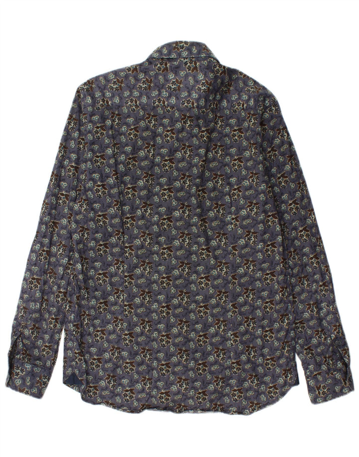 Cămașă pentru bărbați CARRERA Bumbac Floral Purpuriu Mediu