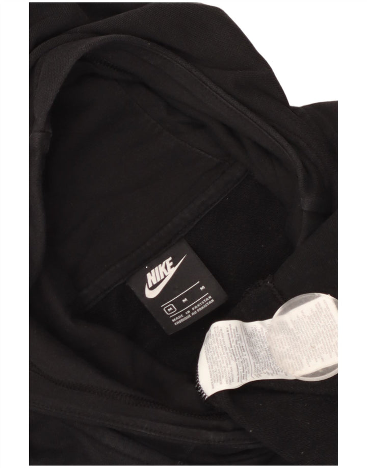 Pulover NIKE pentru bărbați, bumbac mediu negru