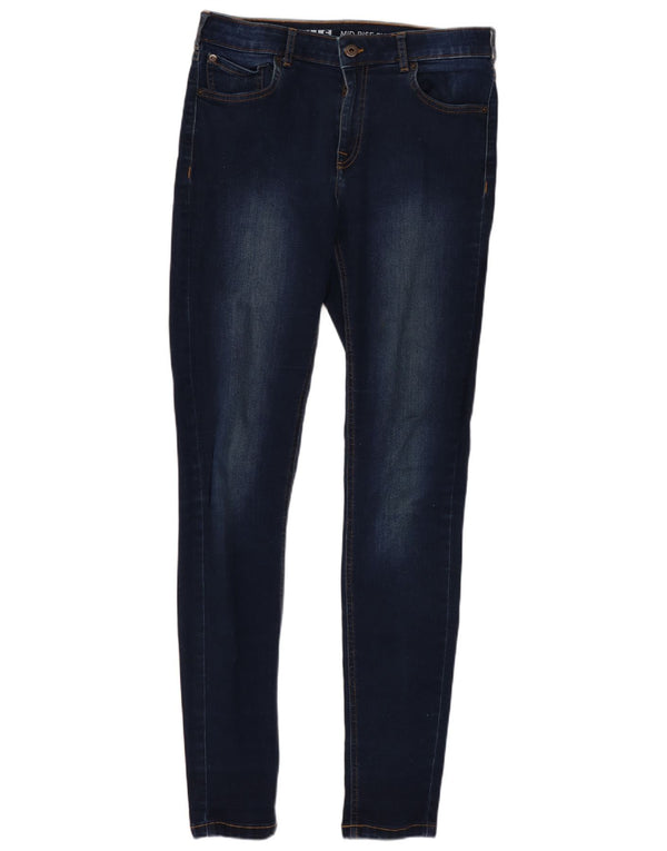 Blugi skinny Jack Wills pentru femei cu talie medie W29 L29 bumbac bleumarin
