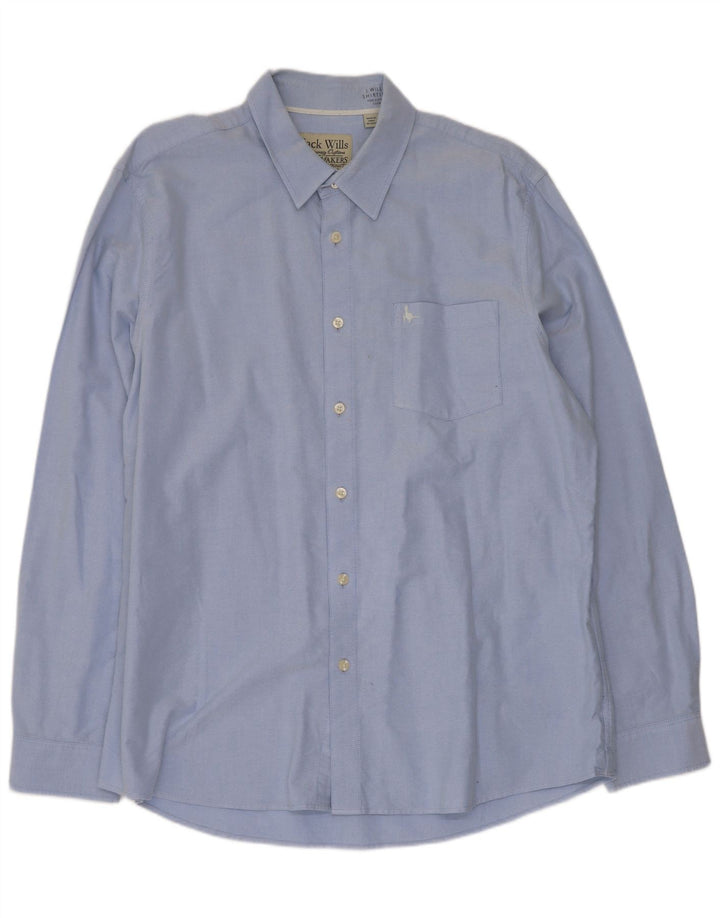 Cămașă Jack Wills pentru bărbați XL, bumbac albastru
