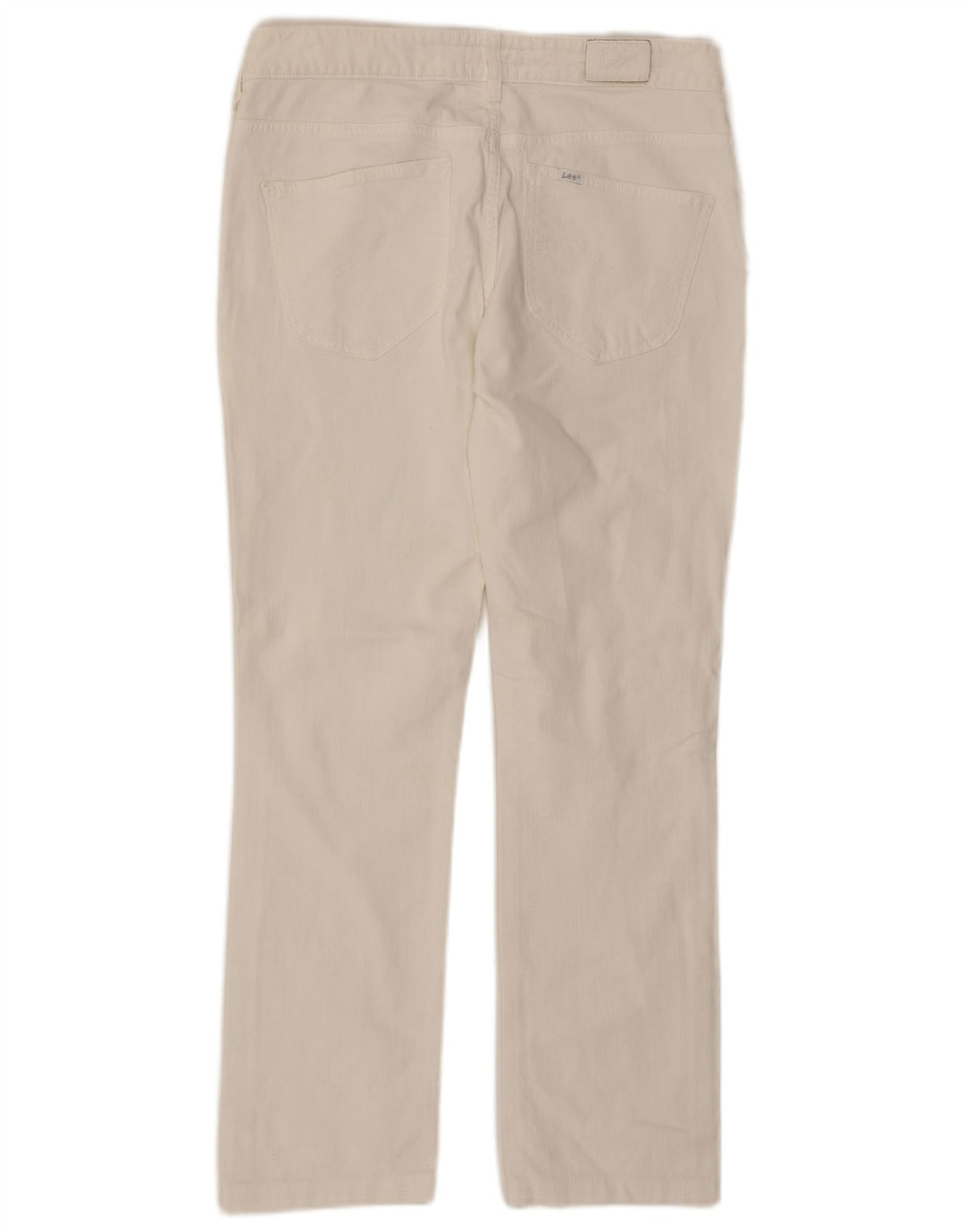 Blugi Lee Norma Straight pentru femei W31 L29 Bumbac alb