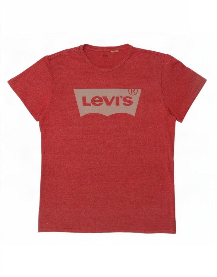 Tricou grafic pentru bărbați Levi's Top mare roșu cu pete