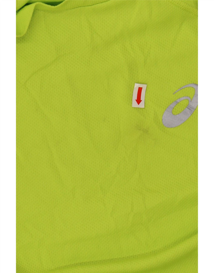 Tricou pentru bărbați Asics Top Medium Verde Poliester