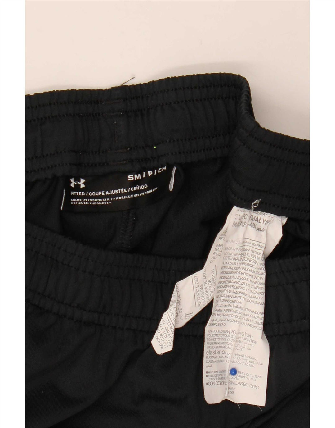 Pantaloni de trening Under Armour pentru bărbați, poliester negru mic