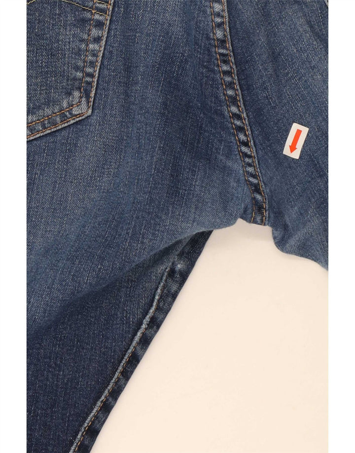 Blugi drepti pentru bărbați Levi's W31 L30 bumbac bleumarin
