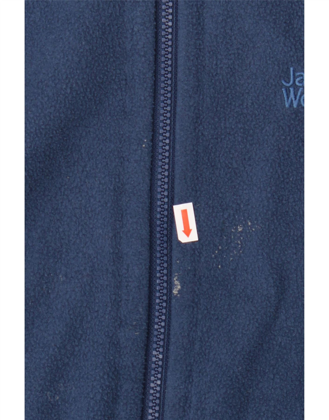 Jack Wolfskin Mens Liner Fleece Jacket UK 42 Poliester mare bleumarin