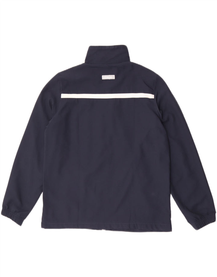 Jachetă de top pentru trening pentru bărbați Sergio Tacchini, albastru marin mediu, bloc de culoare