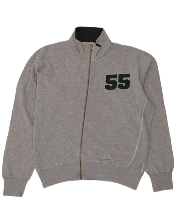 VINTAGE Trening grafic pentru bărbați Jachetă XL, bumbac gri