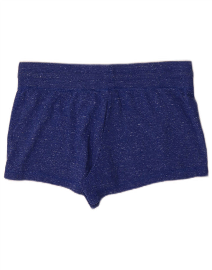 Pantaloni scurti sport grafic Nike pentru femei Marea Britanie 12 Poliester cu pete albastru mediu