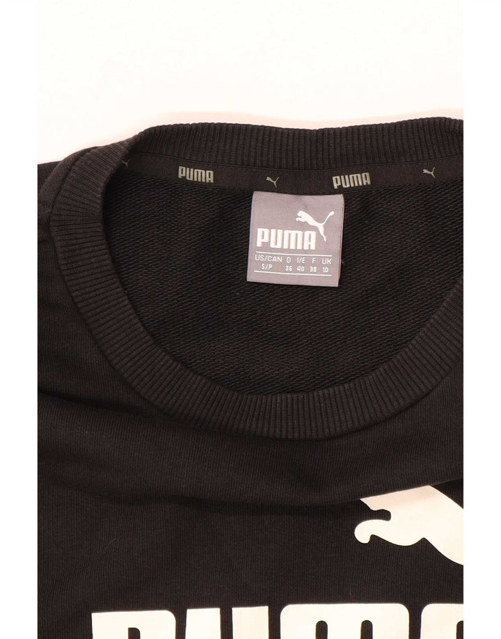 Pulover supradimensionat cu grafic pentru femei Puma UK 10 Small Black