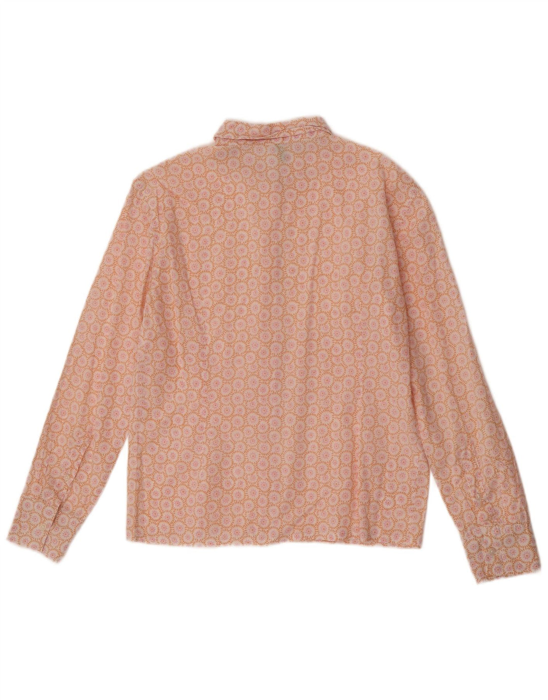 Cămașă Benetton pentru femei UK 12 Medium Orange Floral
