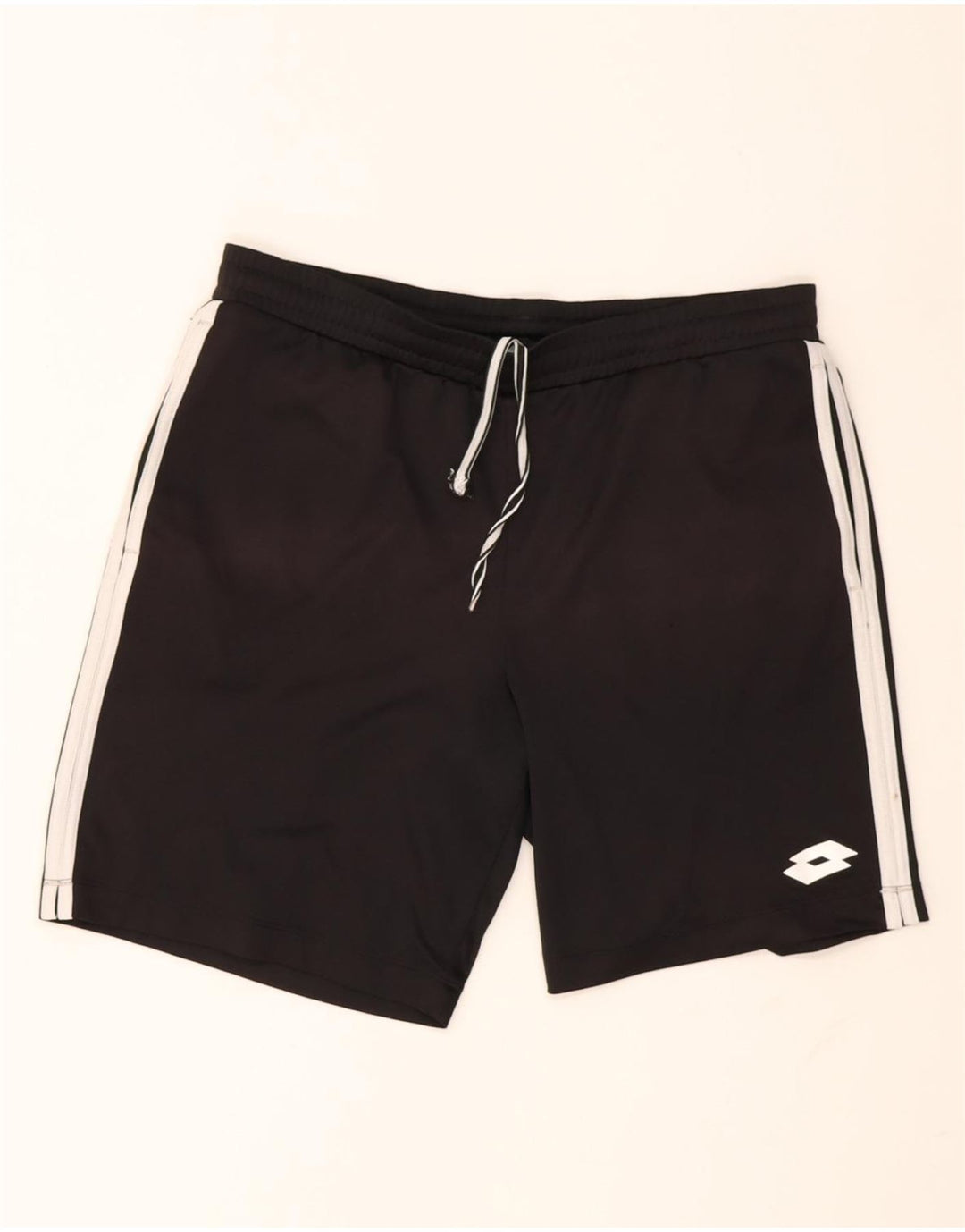 Pantaloni scurți sport Lotto pentru bărbați, medii, negri