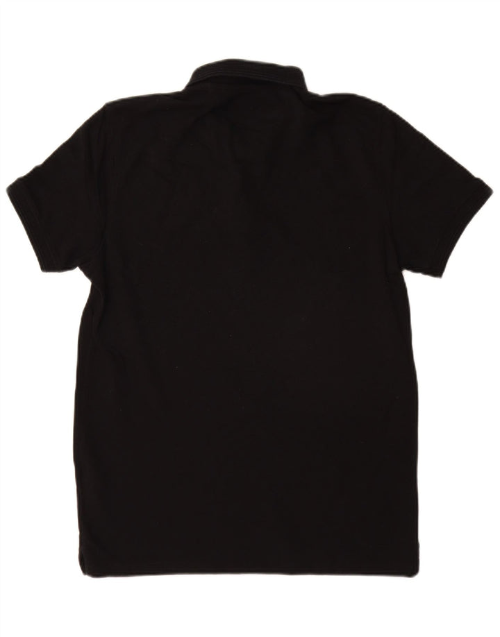 Tricou polo Massimo Dutti XL bumbac negru